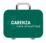 CARENZA home healthcare logo