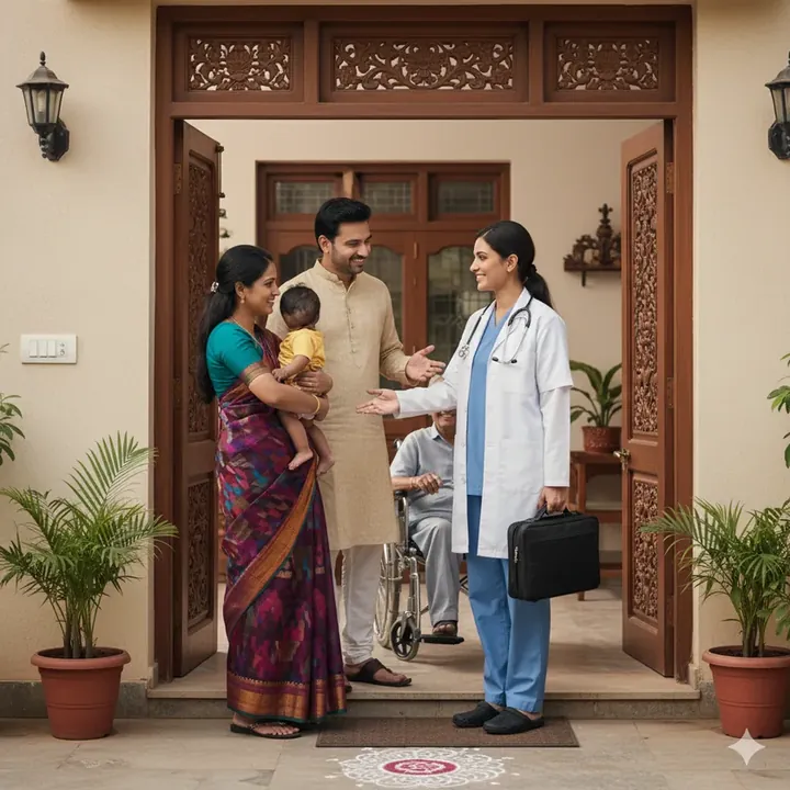 Home sample collection support
