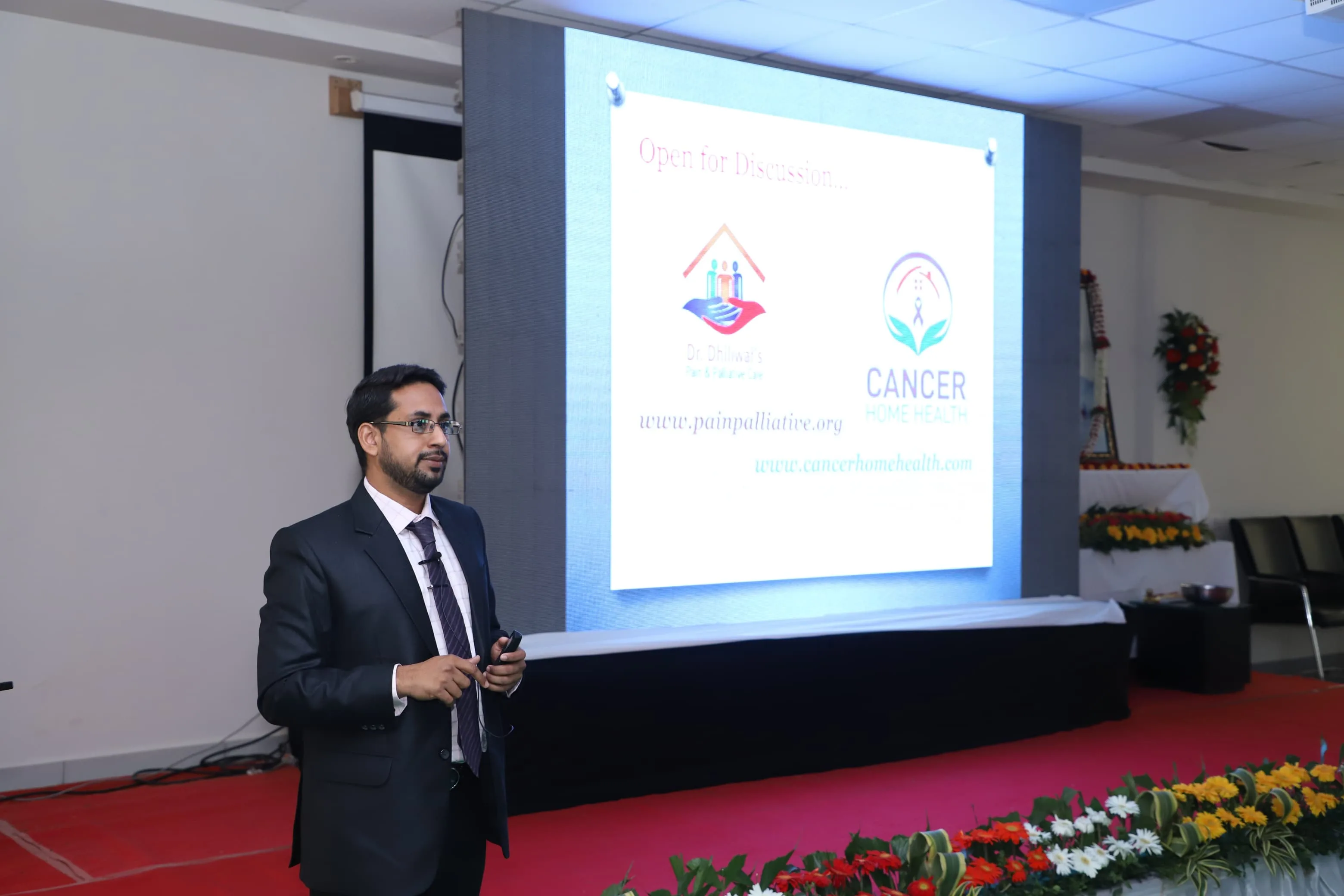 Healthcare presentation and awareness session