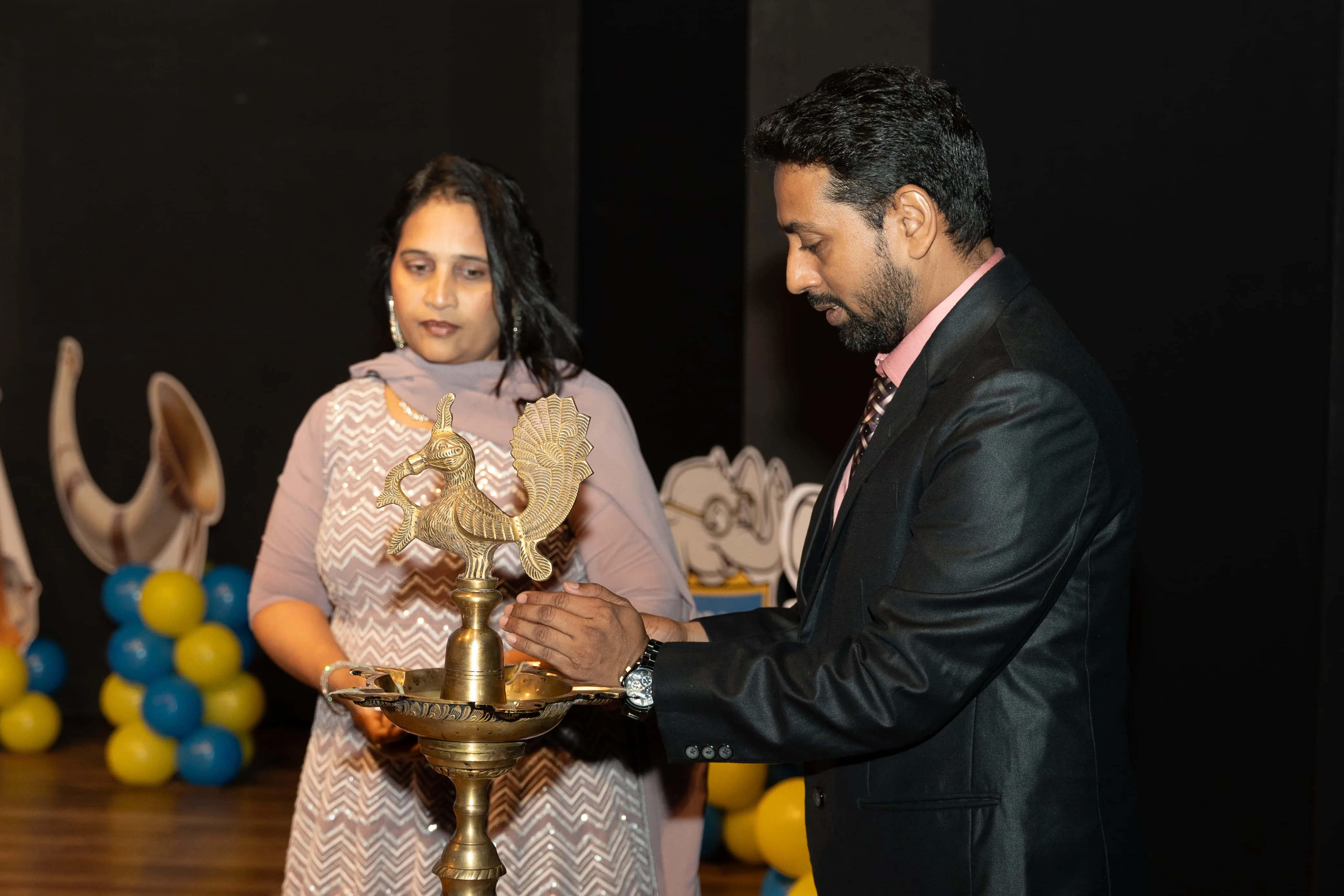 Healthcare awareness event ceremony